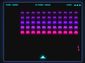 Neon Invaders